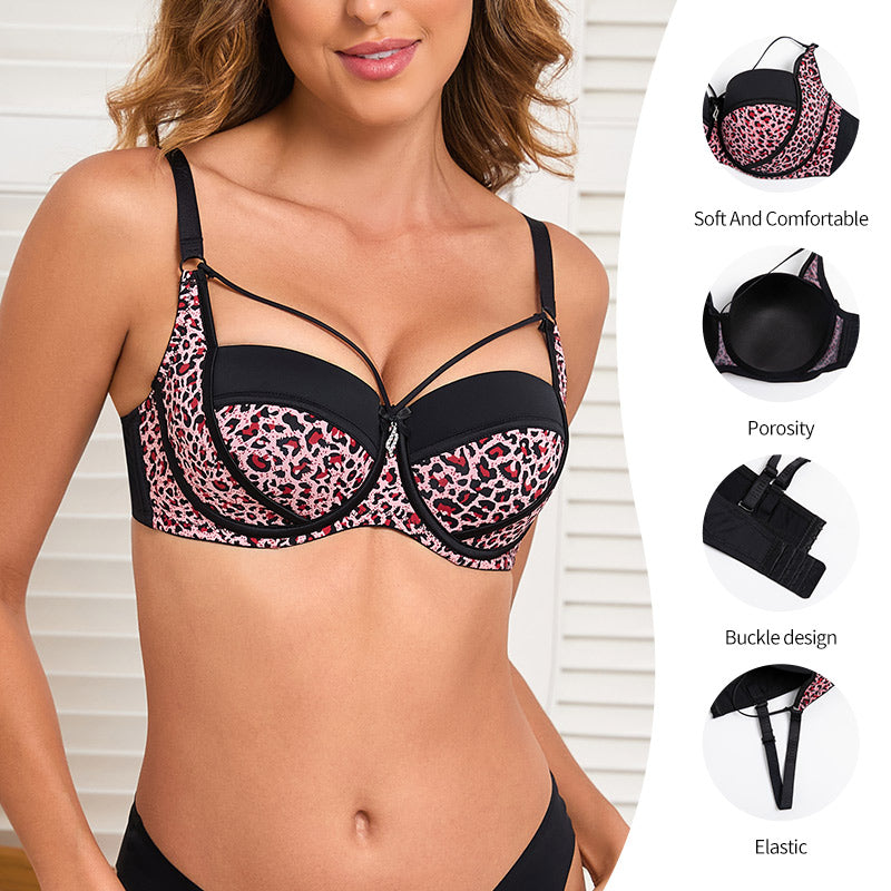 Binnys Wholesale New Design Womens comfortable Fashion Crossing C Cup Sostenes Underwire Soutien Gorge For Woman